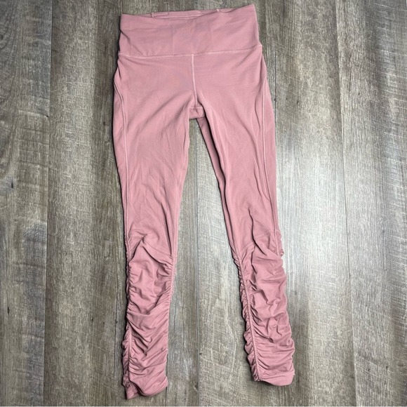 lululemon High Rise Spanish Rose Ready To Rulu Leggings 28” Size 8 - Picture 5 of 10